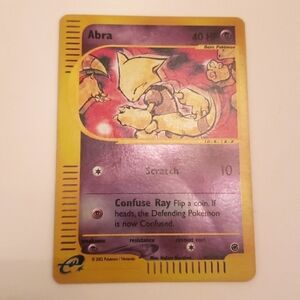 Pokemon tcg abra holo expedition set